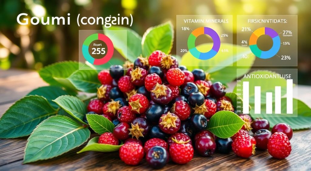 nutrition data of goumi berries