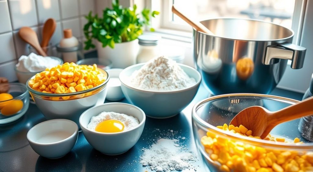 preparing freeze dried sweetcorn