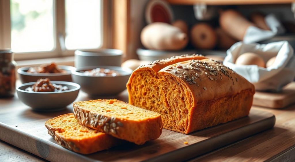 seeded miso sweet potato bread recipe