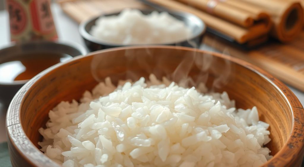 sushi rice preparation