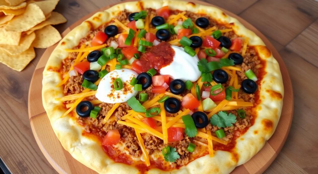 taco pizza recipe