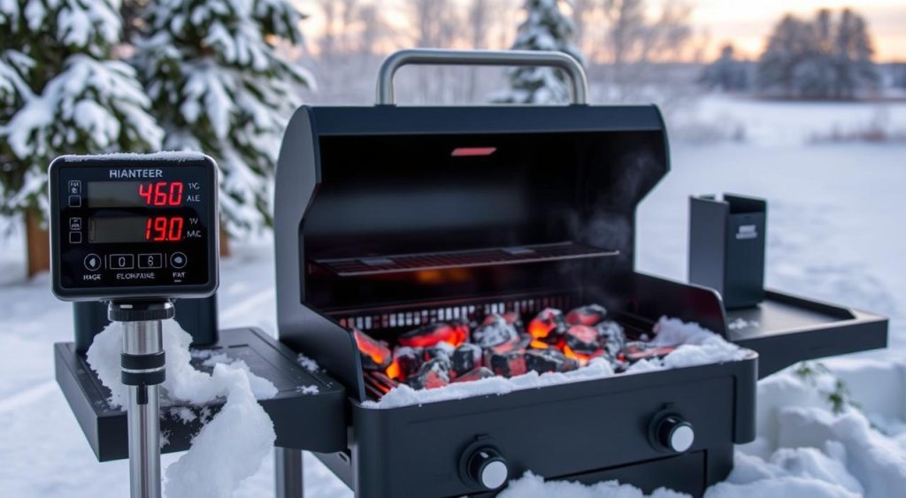 temperature control in cold grilling