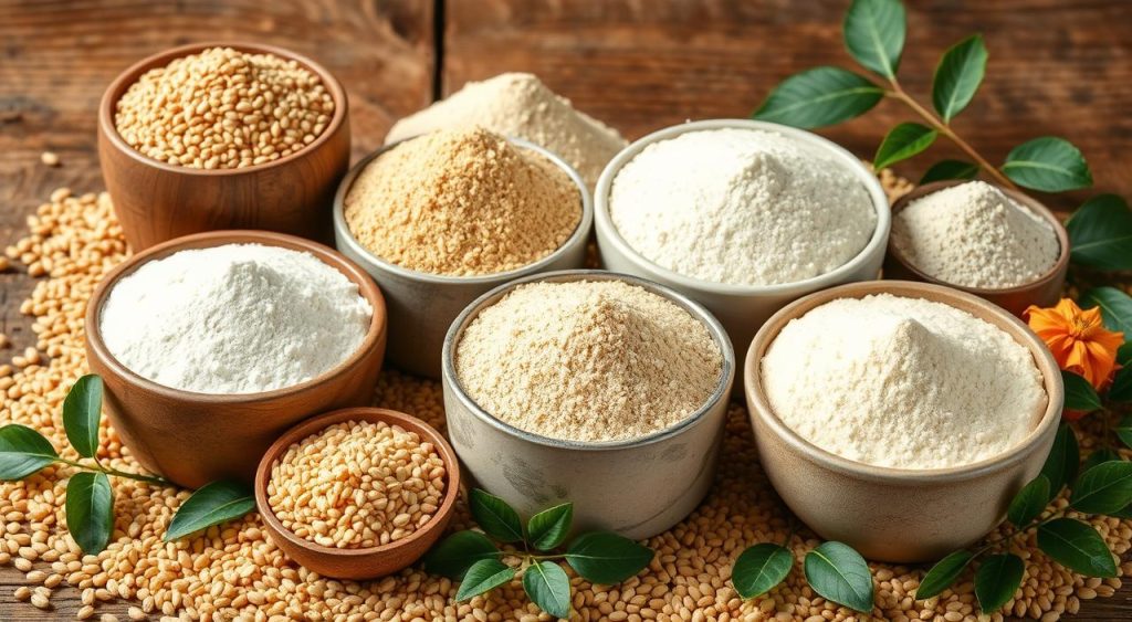 types of buckwheat flour