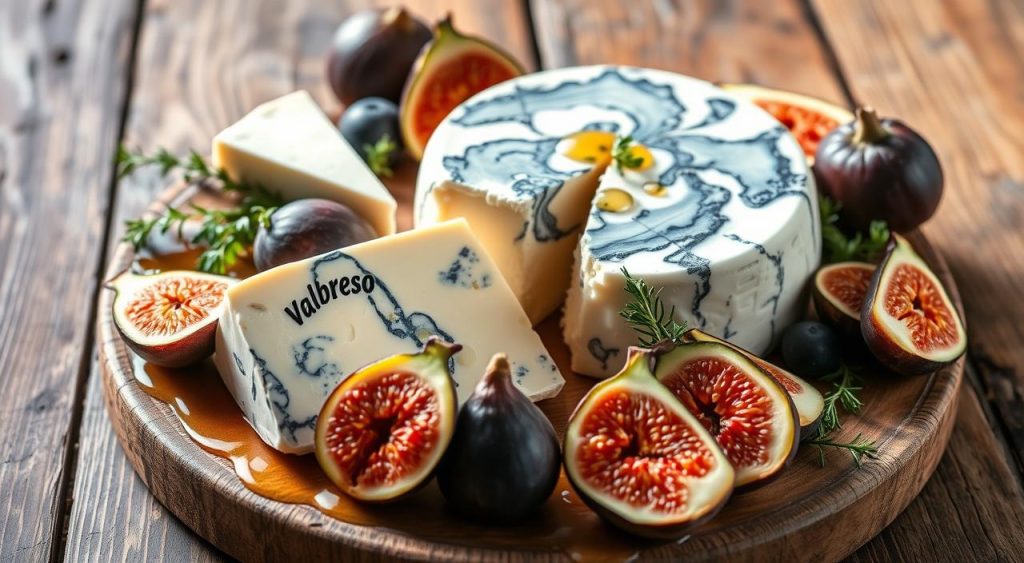 unique flavor of Valbreso cheese