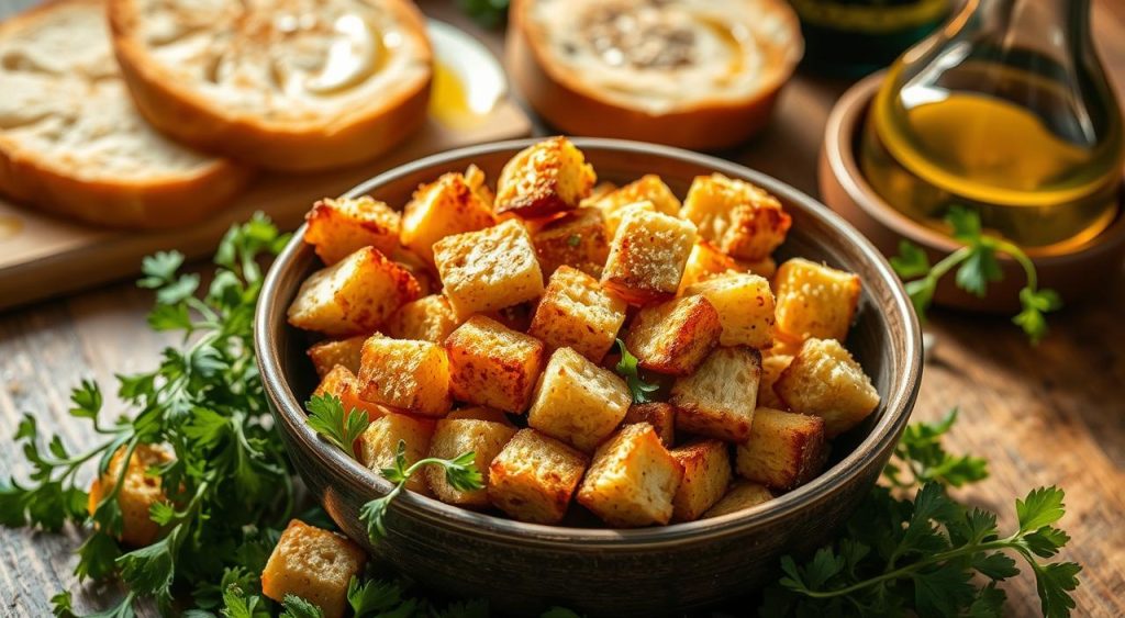 vegan croutons definition