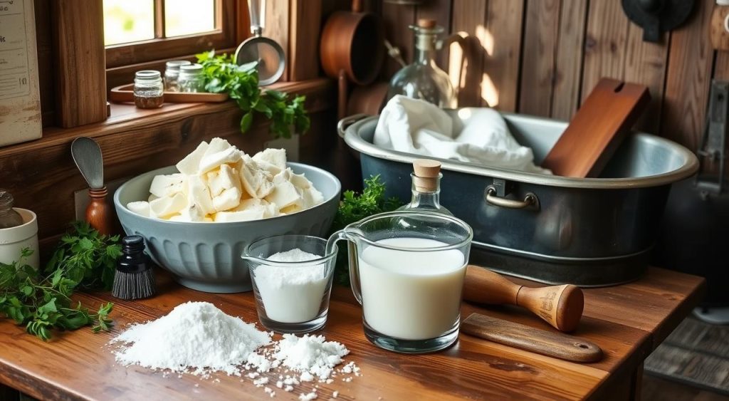 Amish laundry soap preparation