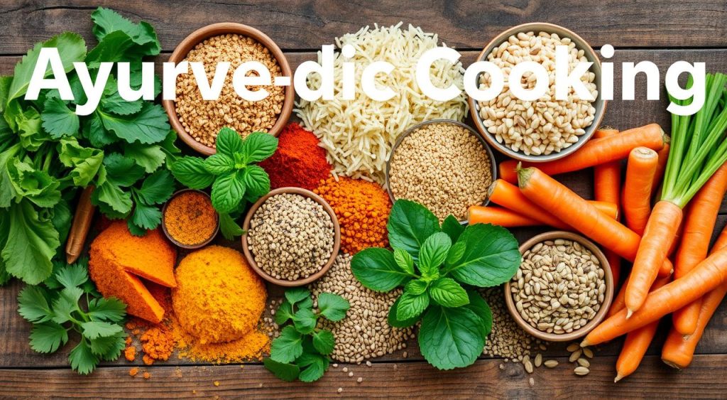 Ayurvedic cooking ingredients