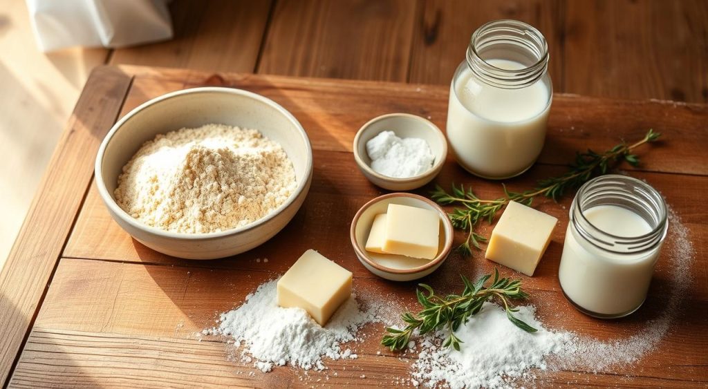 Einkorn biscuit ingredients