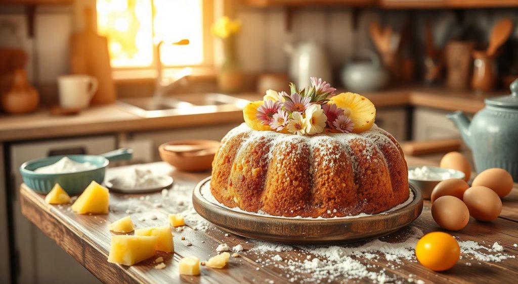 Pineapple pound cake history