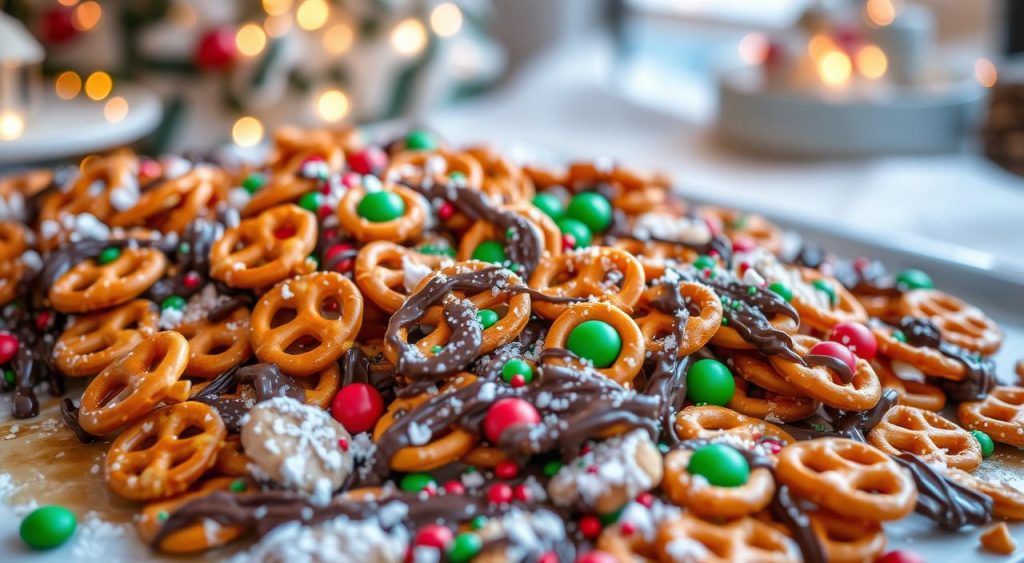 Pretzels in Christmas Crack