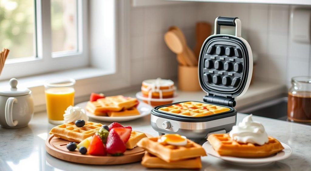 advantages of mini waffle makers