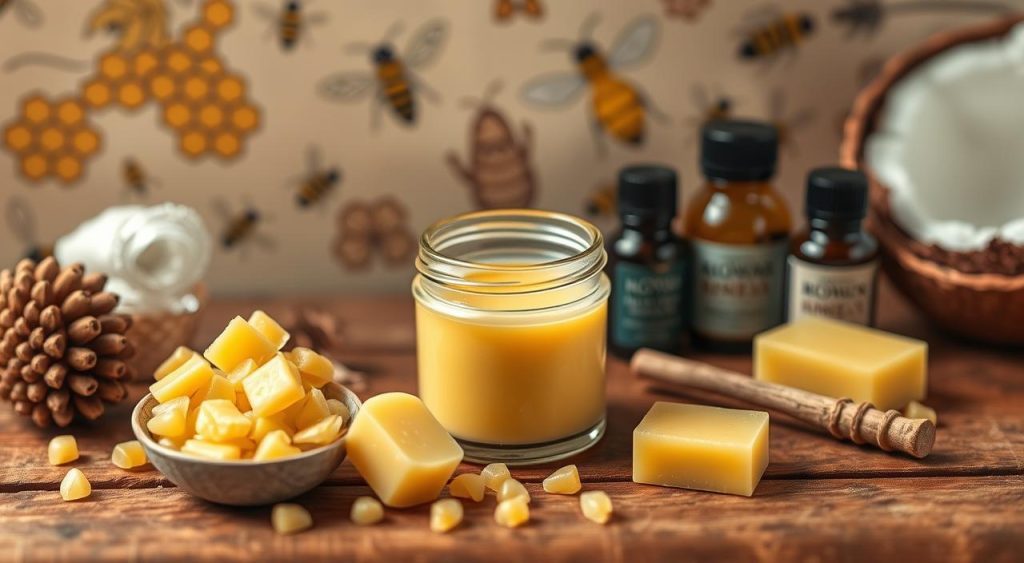 beeswax lip balm