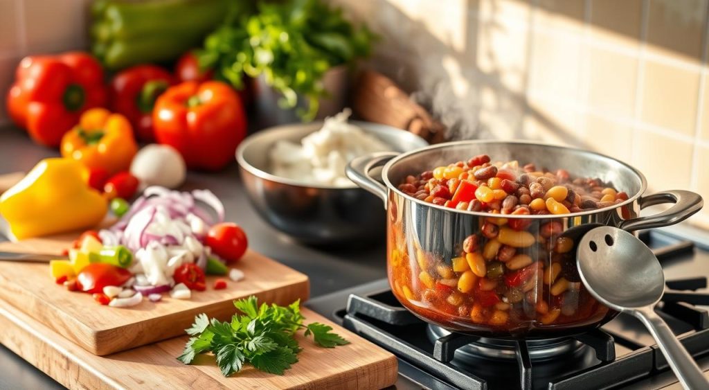 cooking techniques for chili