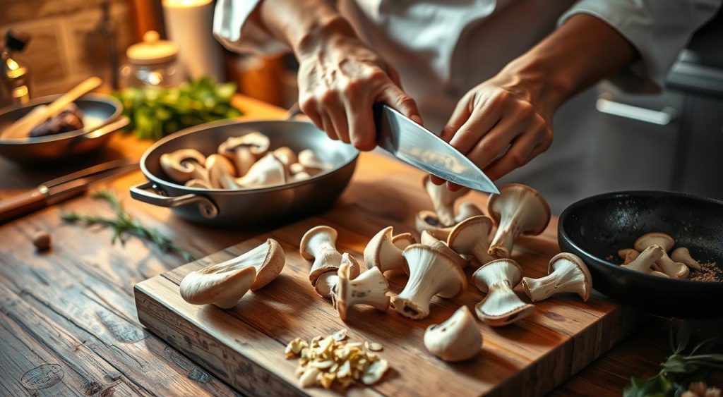 cooking trumpet mushrooms techniques