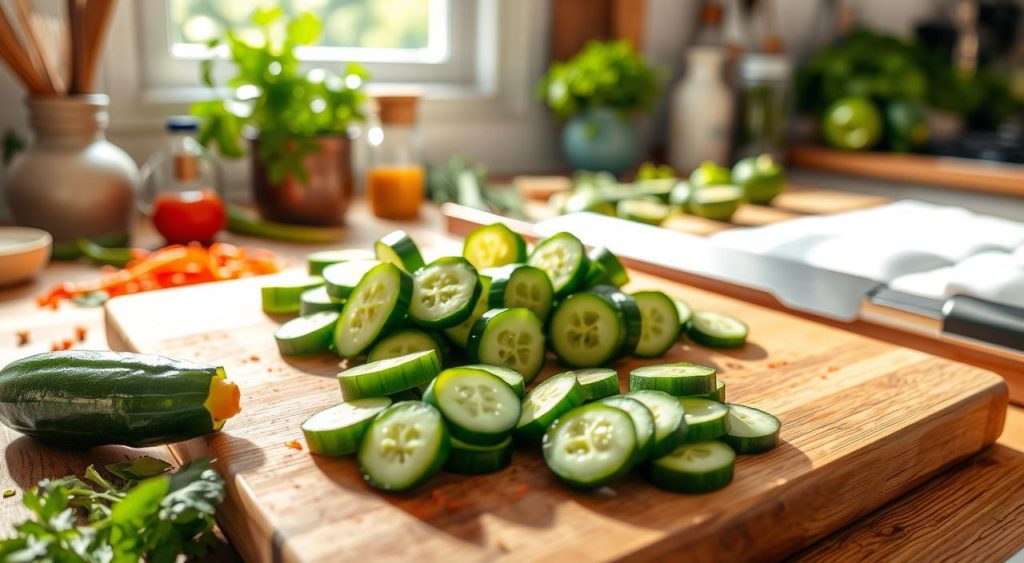 cucumber preparation