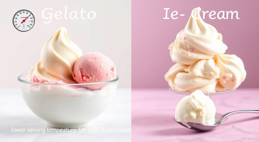 differences between gelato and ice cream