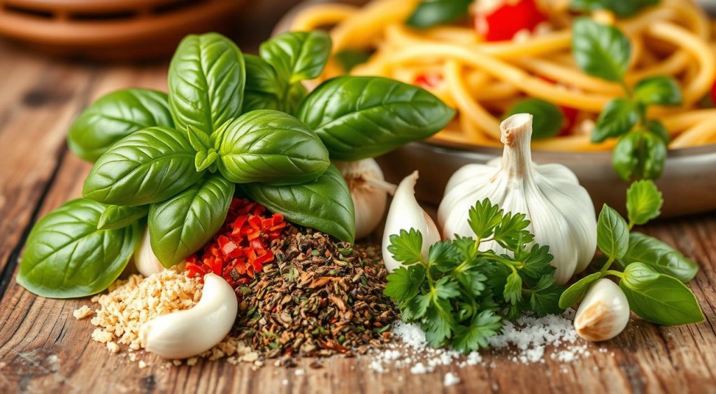 essential spaghetti herbs and spices