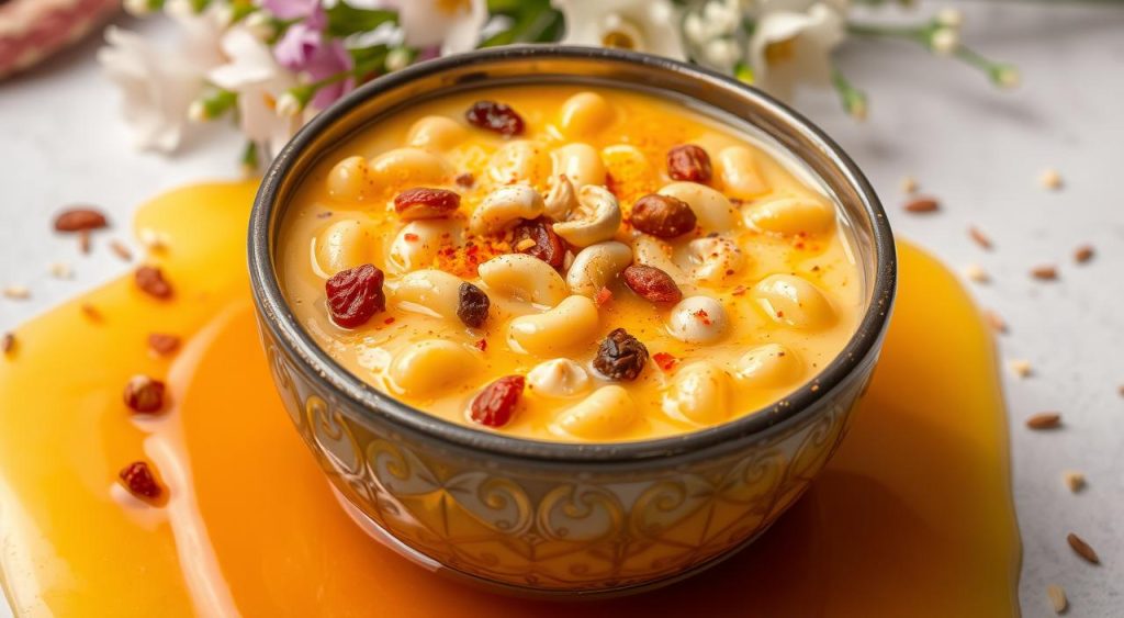 flavors in macaroni payasam