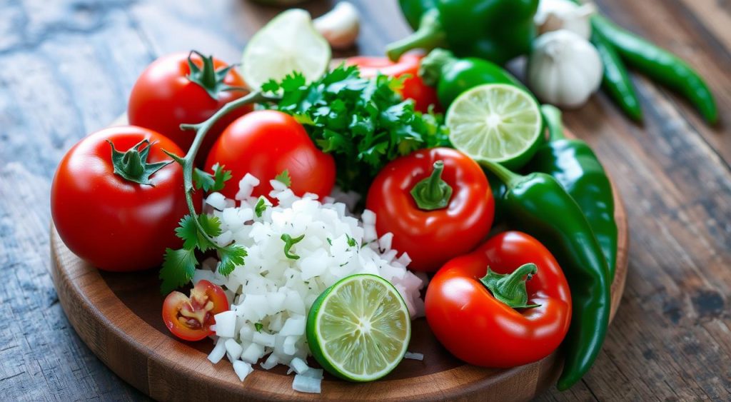 fresh salsa ingredients