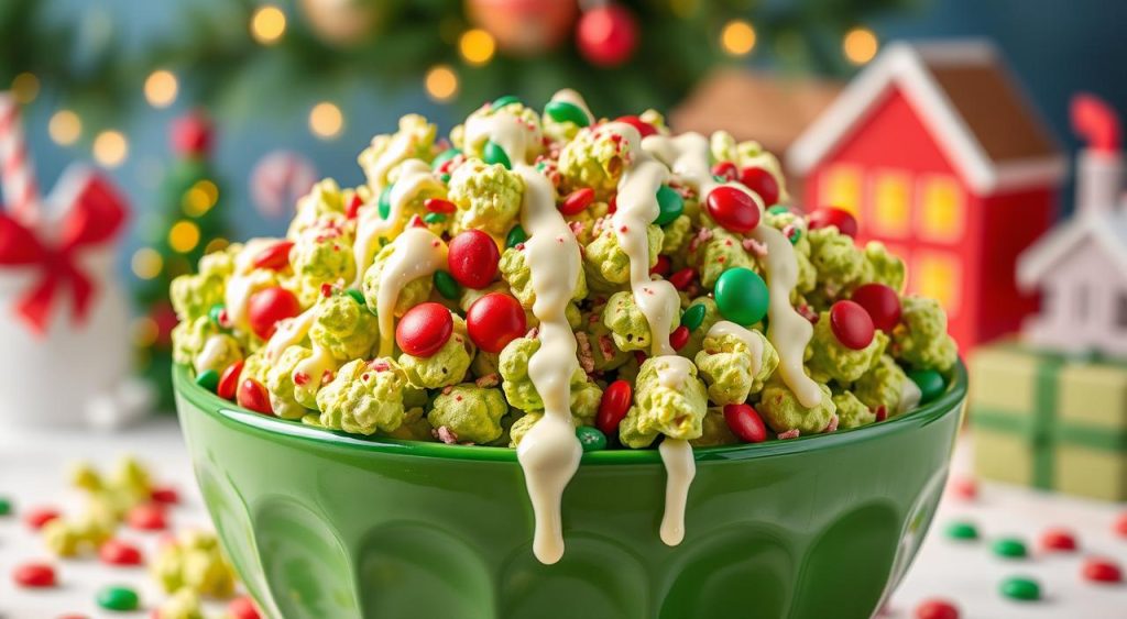 green popcorn recipe