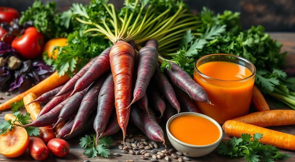 health advantages of purple carrots