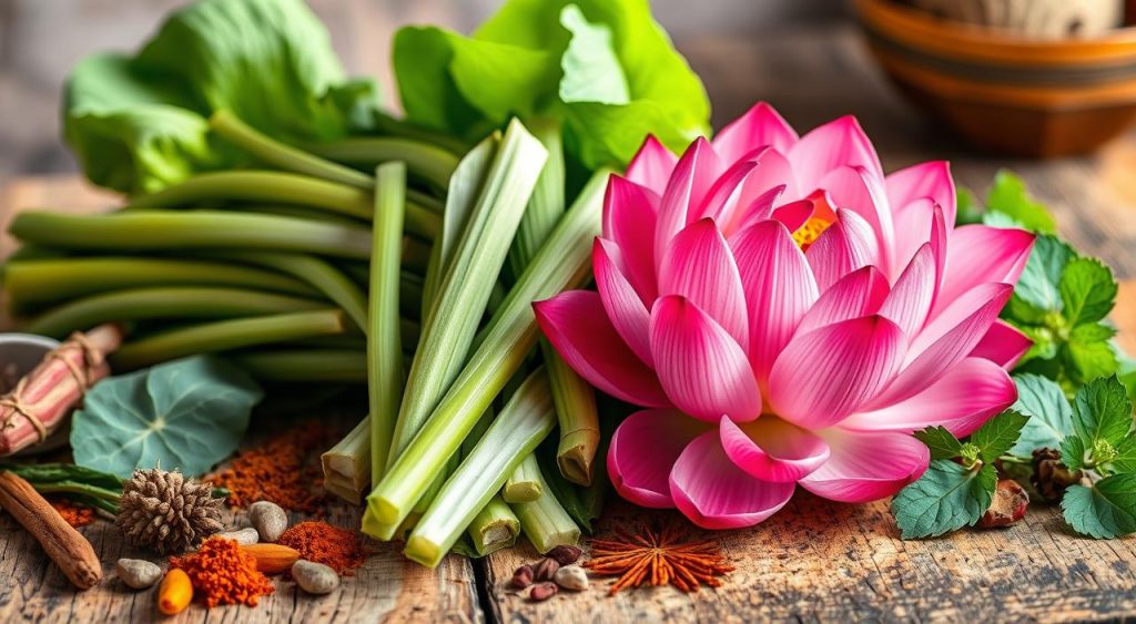 health benefits of lotus stem