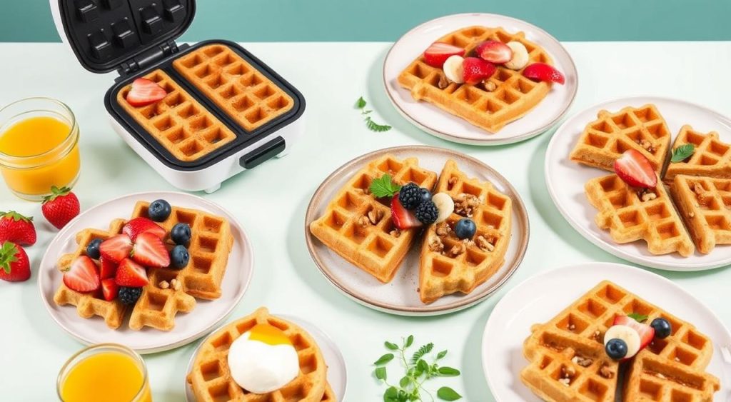 healthy waffle recipes