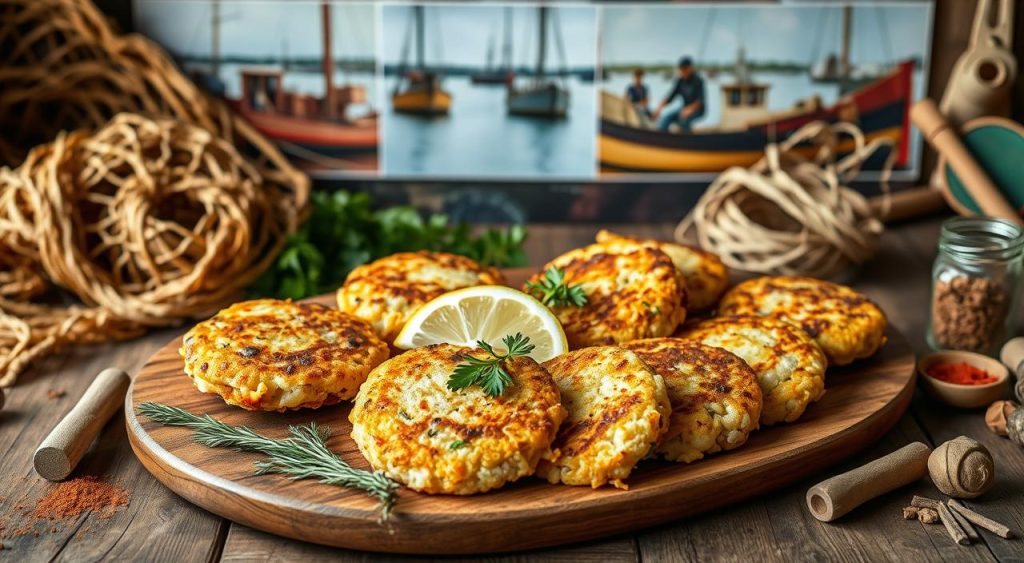 history of crab cakes