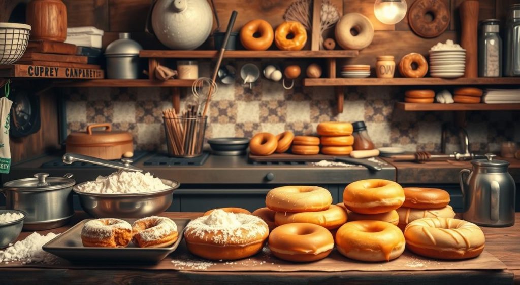 history of donuts