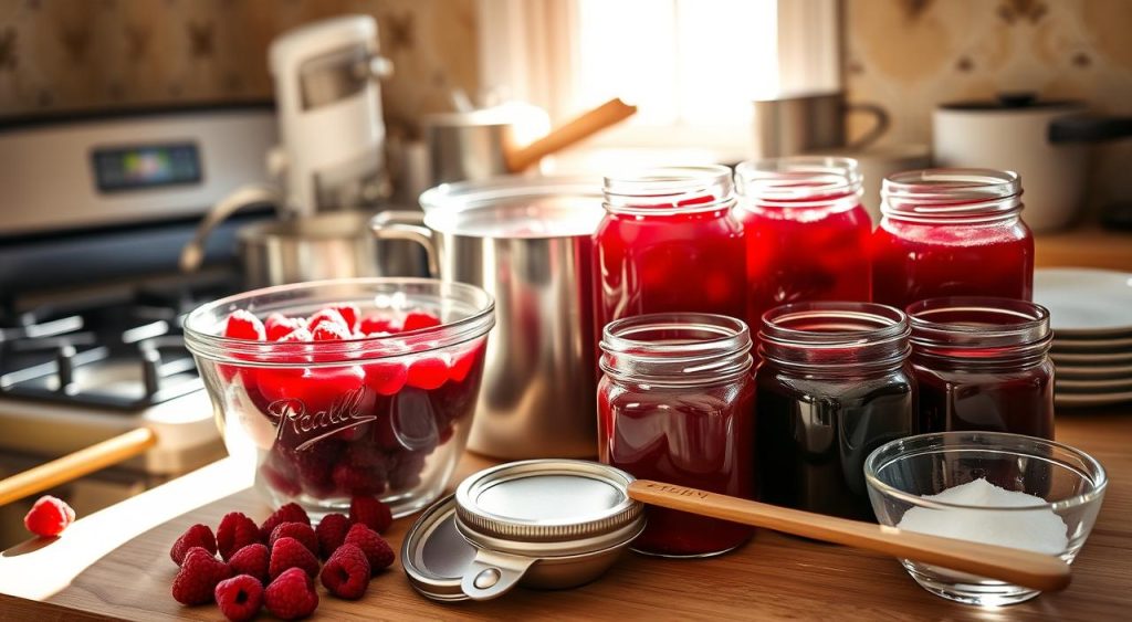 how to make raspberry jelly