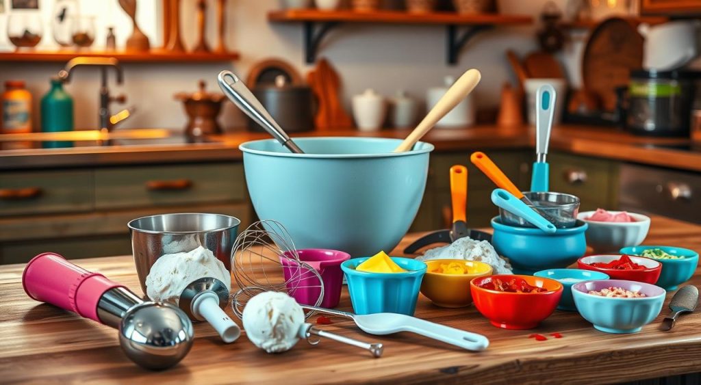 ice cream making tools