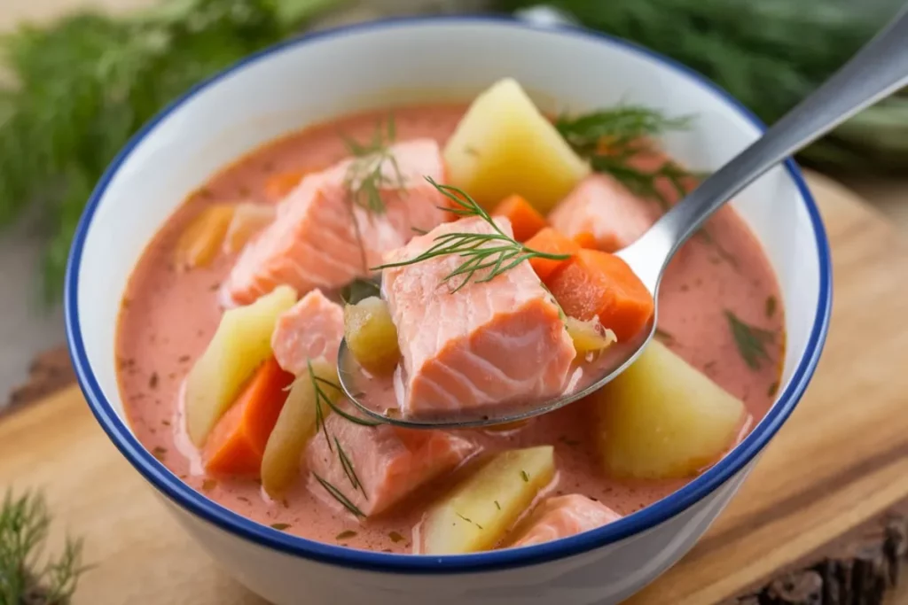 salmon stew recipe