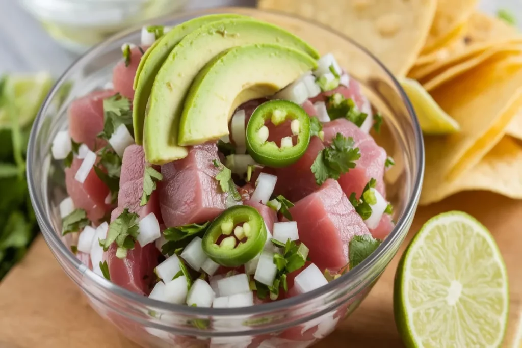 tuna ceviche recipe