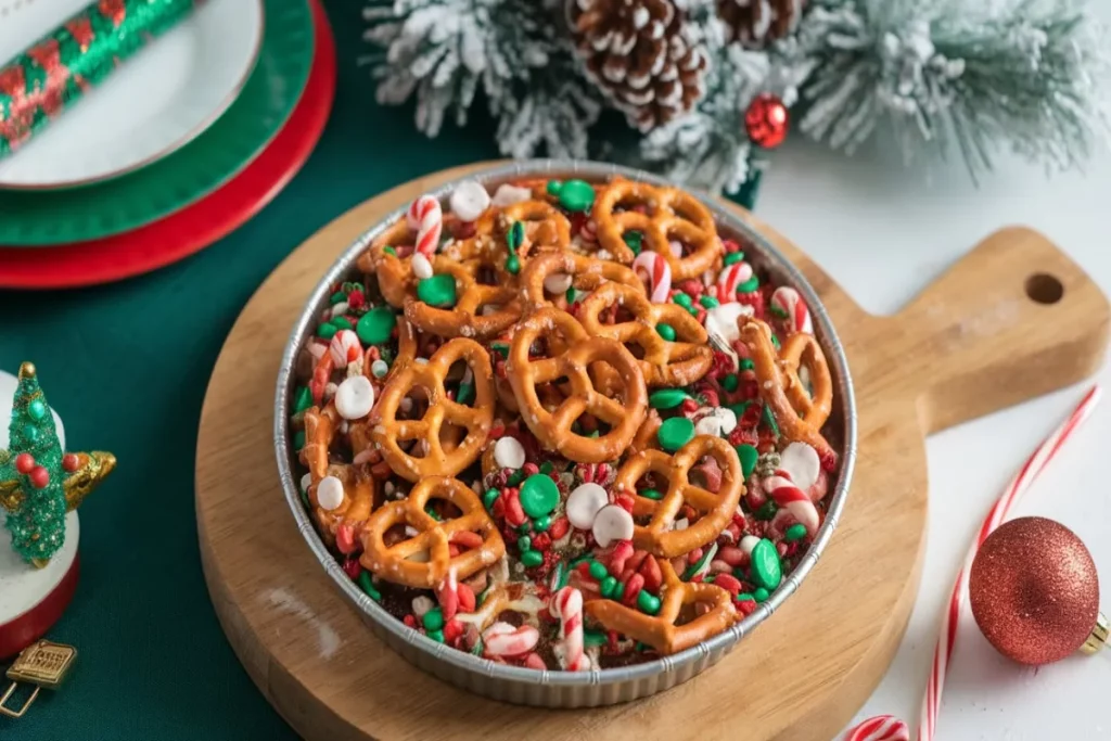 christmas crack recipe with pretzels