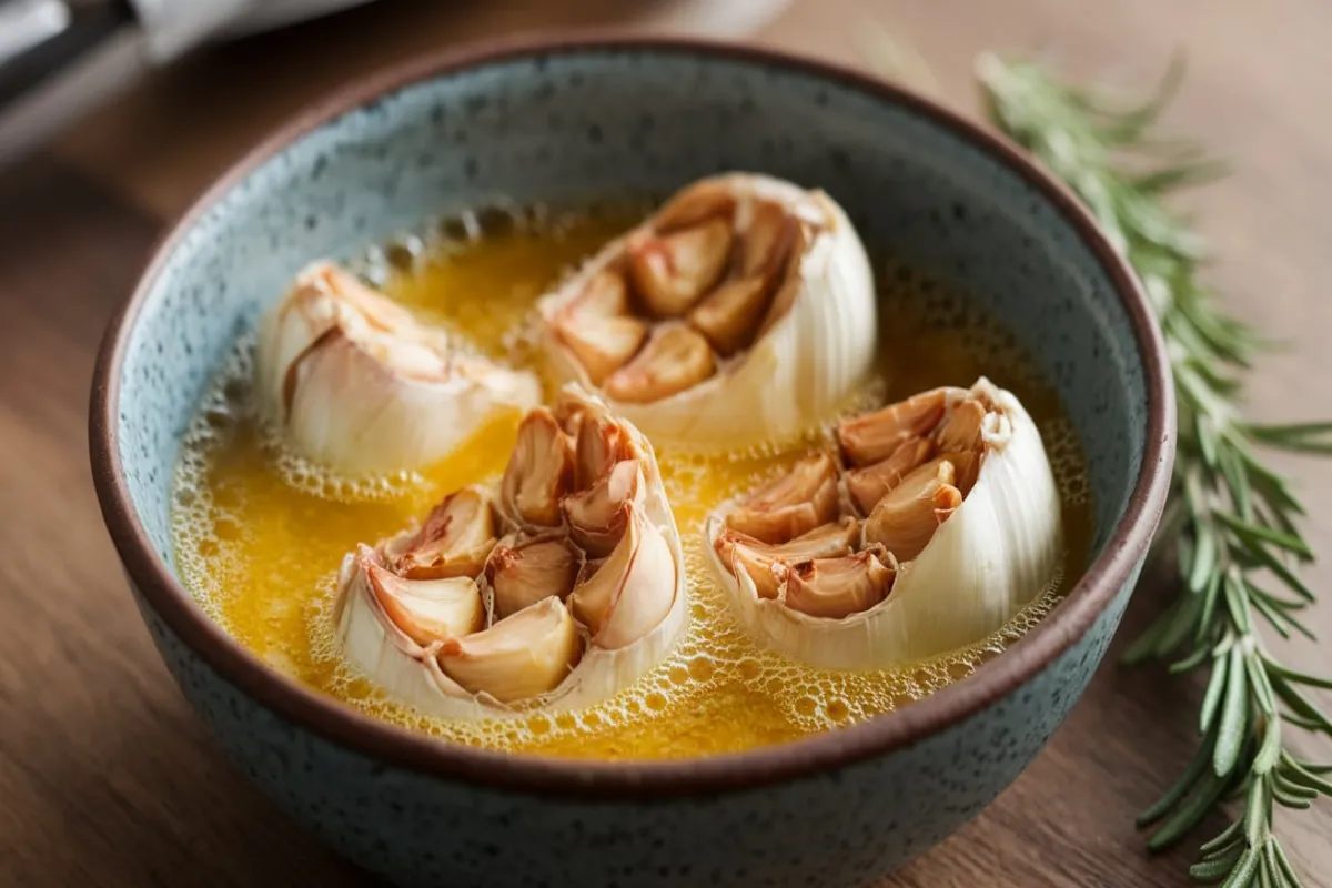 roasted garlic butter recipe