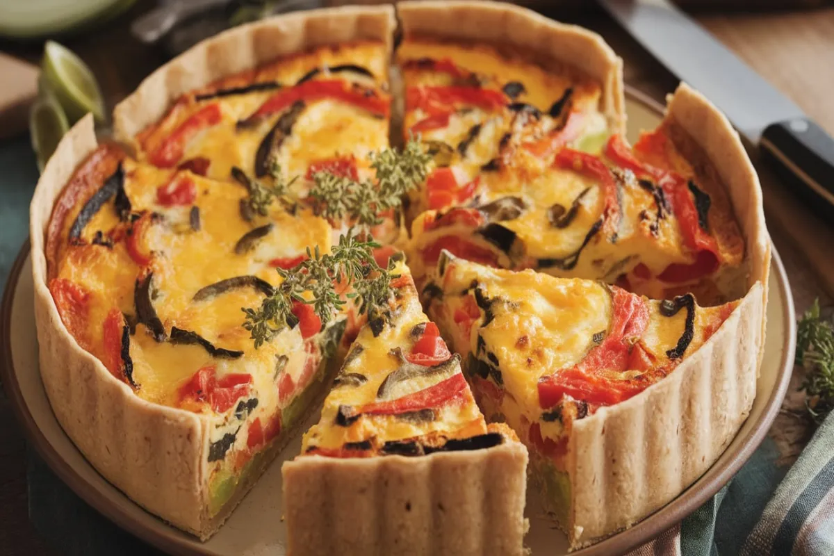 tortilla quiche bake recipe