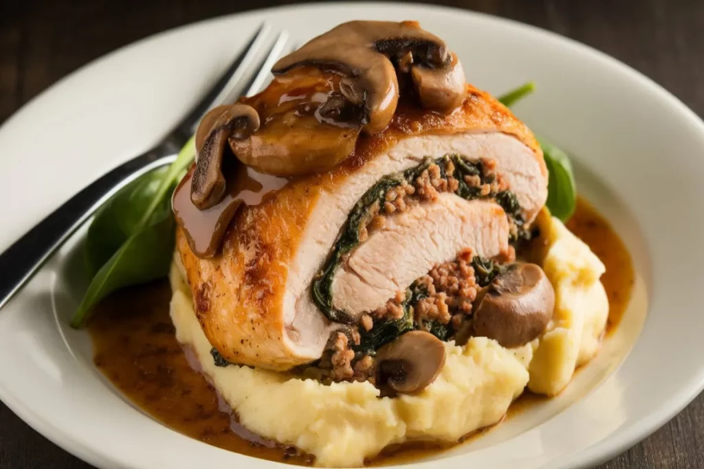 ruth chris stuffed chicken recipe