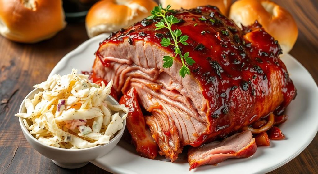 pulled ham