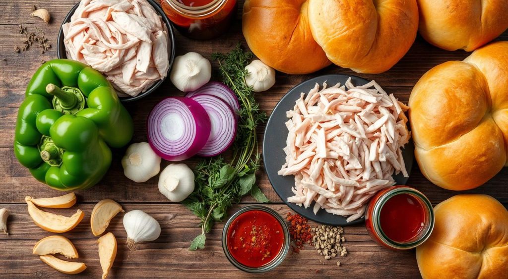 pulled turkey ingredients