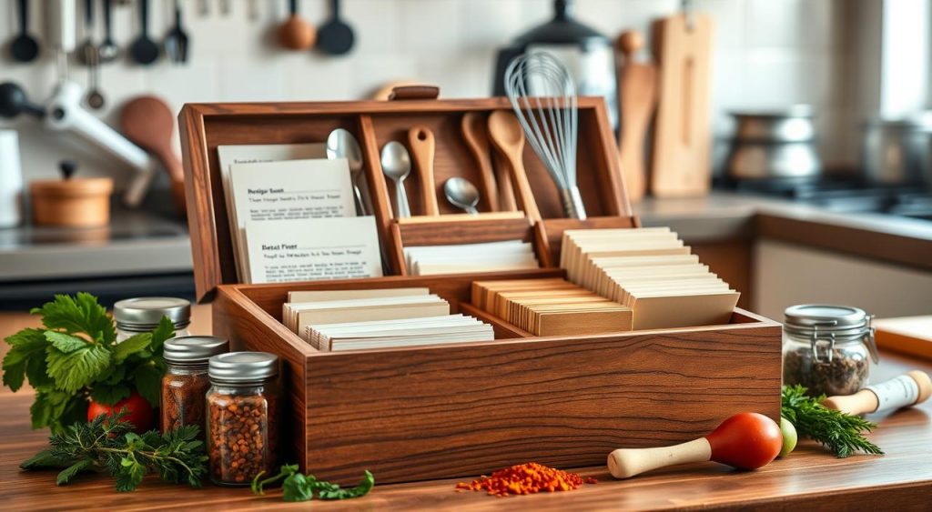 recipe box features