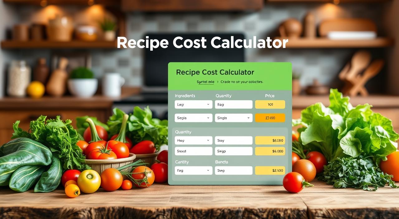 recipe cost calculator