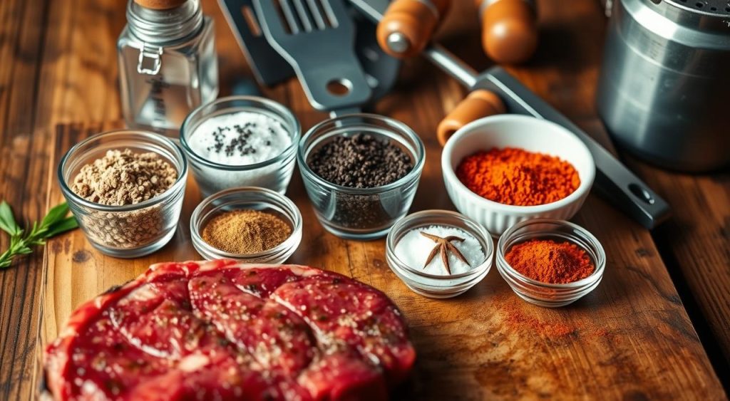 seasoning measurements for ribeye steaks