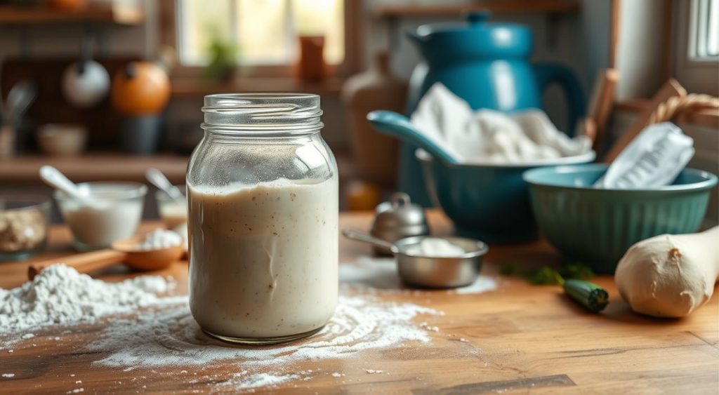 sourdough starter for scones