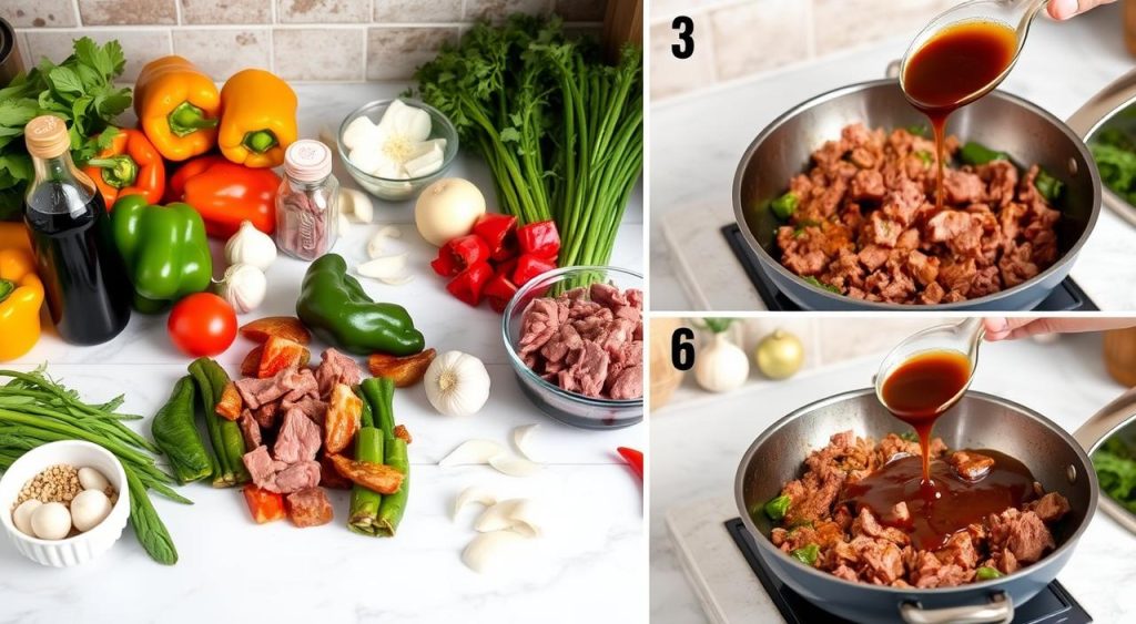 step-by-step pepper steak recipe