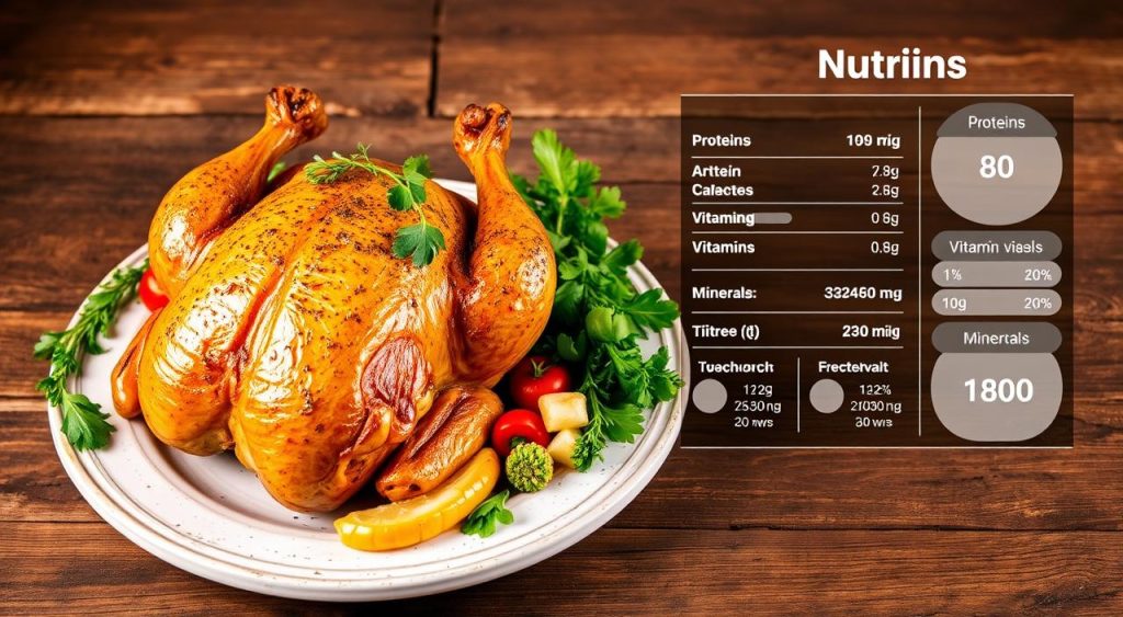 whole chicken nutrient profile